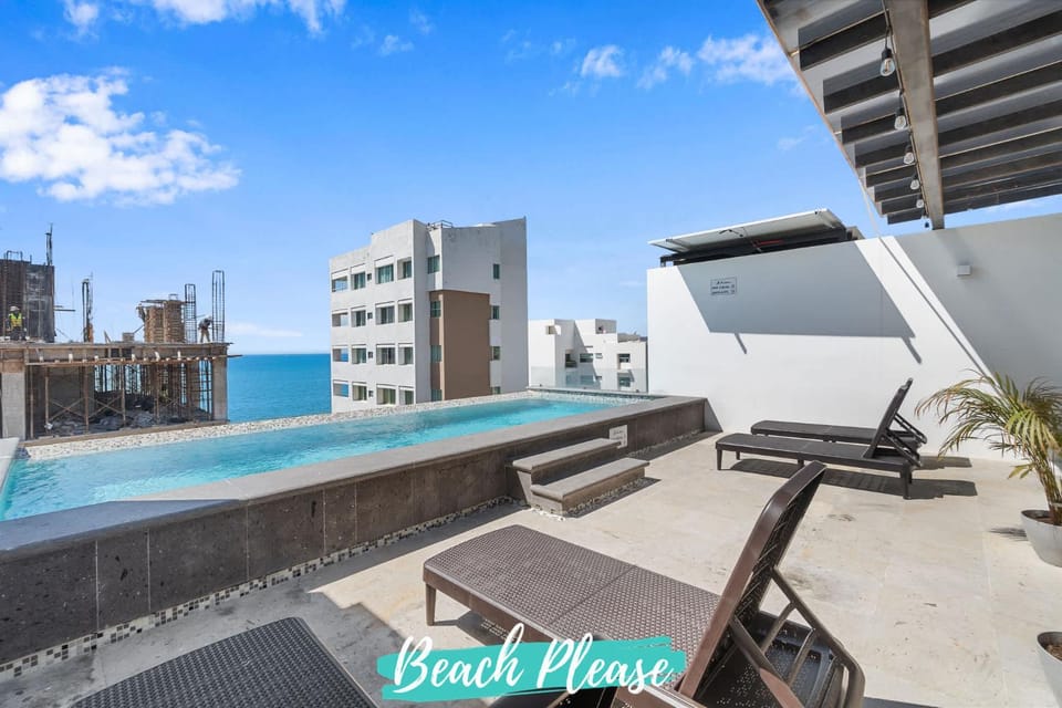 Avelar Condos - 1 Block to Beach with Rooftop Pool Apartment in Bucerias