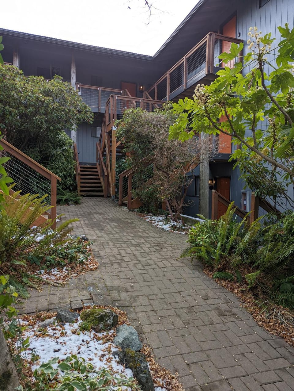 Property building, Garden