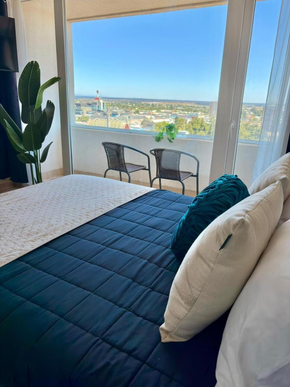 Bed, Natural landscape, View (from property/room), Photo of the whole room, Bedroom