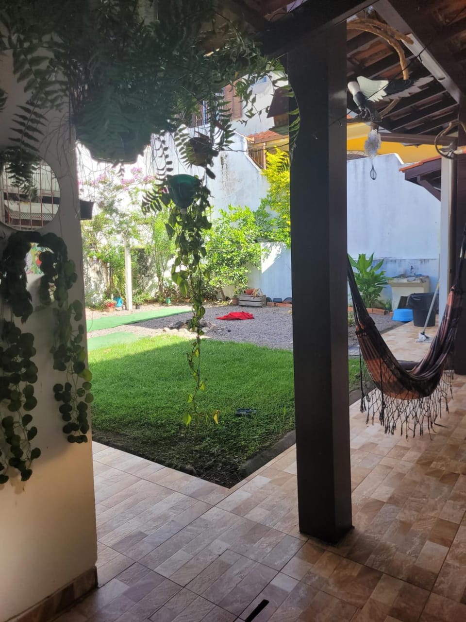 Patio, Day, Garden view