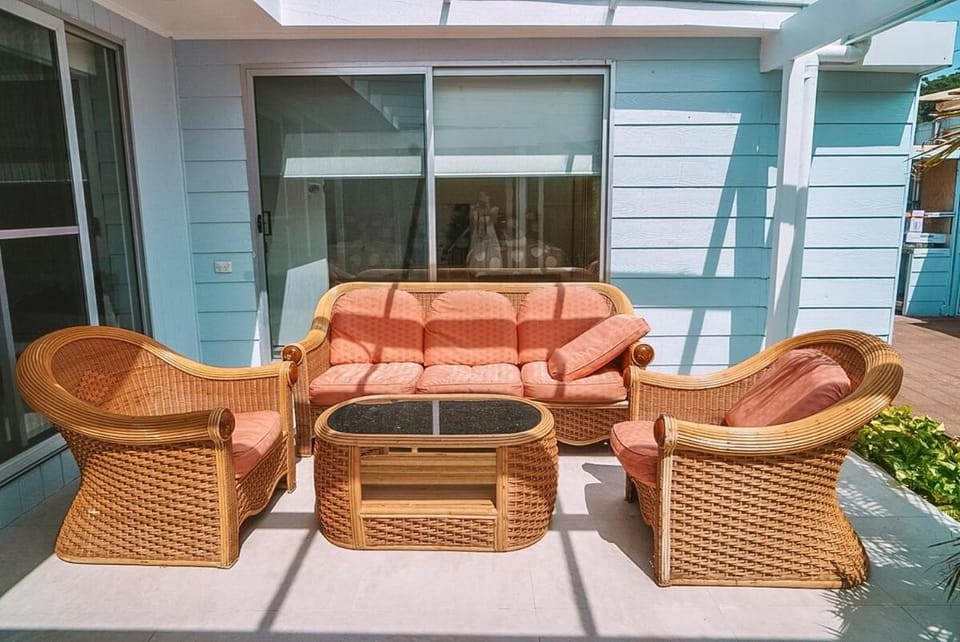 Patio, Day, Seating area