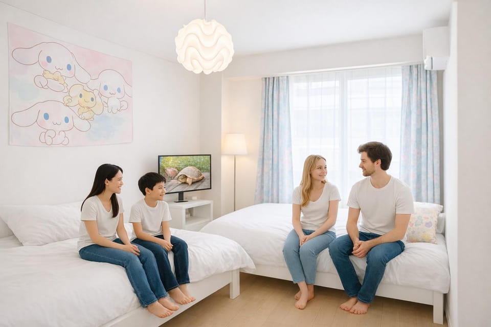 The Grand BABA 4 Luxury 109m2 Residence 9 Guests Apartment in Shinjuku