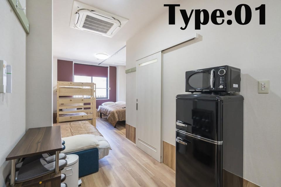 HOTEL 萃 the 3rd-雑餉隈駅前-無人ホテル-HOTEL SUI the third-ZASSHO-Unmanned Hotel Hostel in Fukuoka