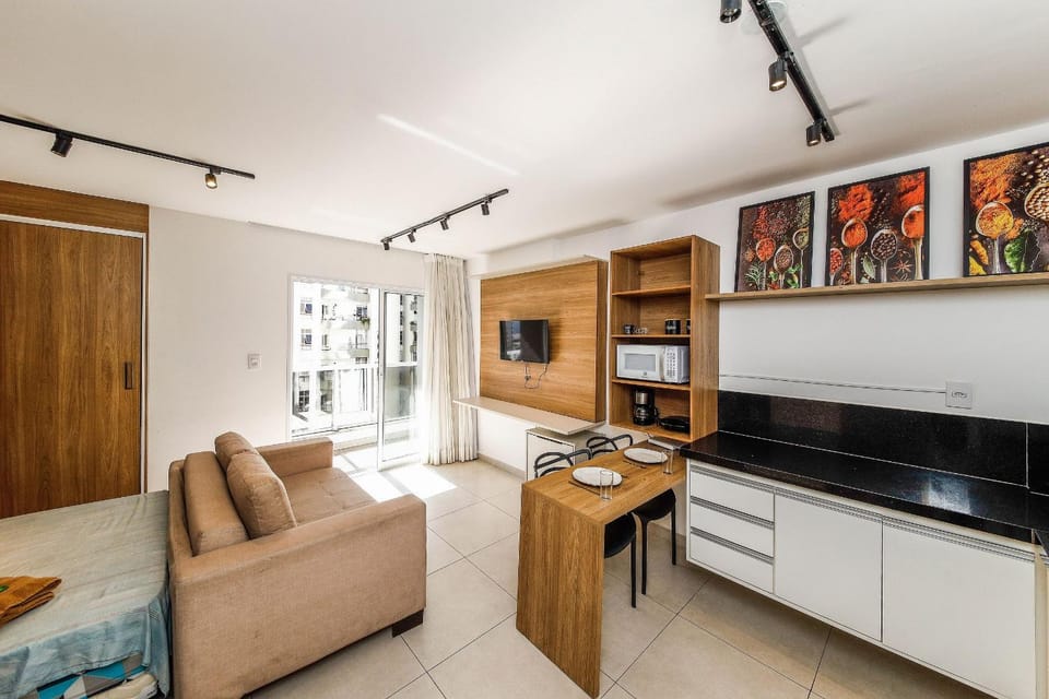 Studio 1020 Independencia 915 piscina acad varanda Apartment in Juiz de Fora