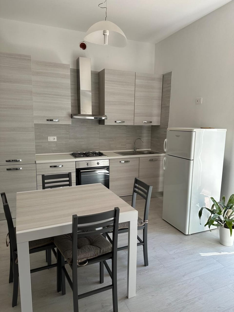 Kitchen or kitchenette, Dining area, dishwasher, oven