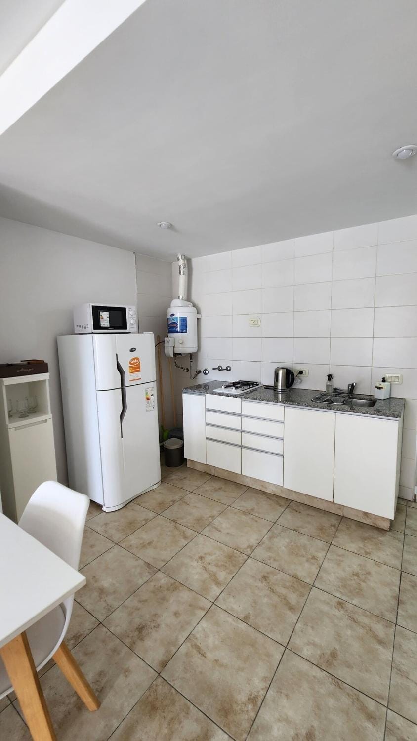 Kitchen or kitchenette, oven, stove