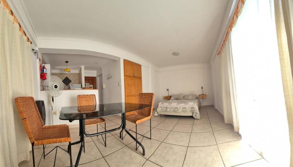 Bed, Living room, Dining area, Bedroom