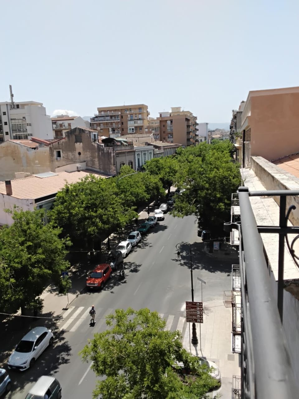 Quiet street view