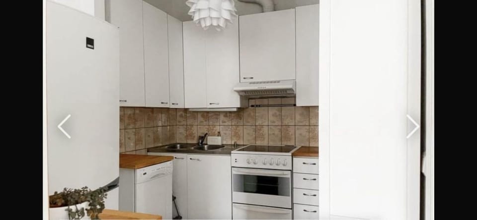 Kitchen or kitchenette, dishwasher, oven, stove, toaster