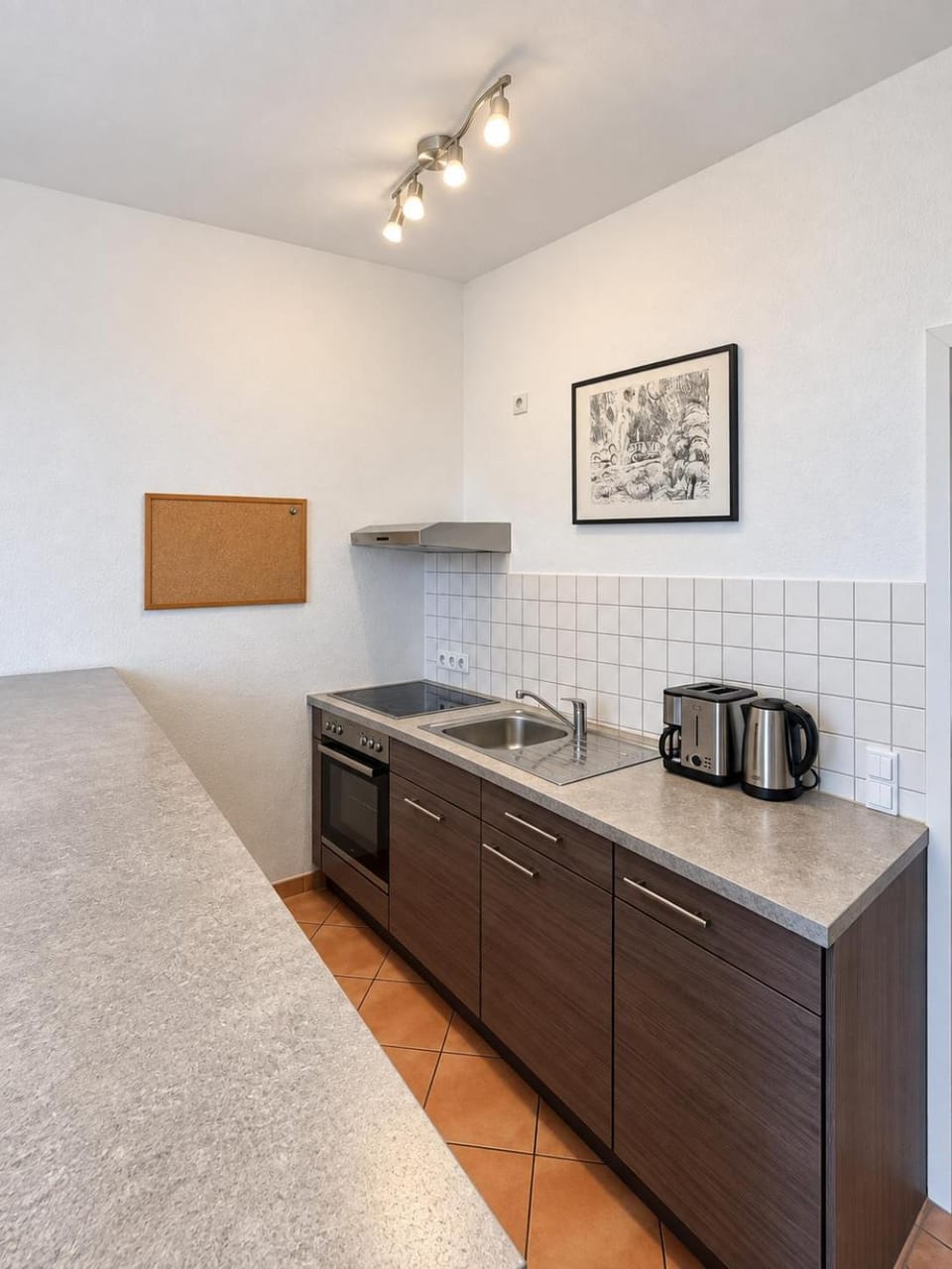 Kitchen or kitchenette, kitchen