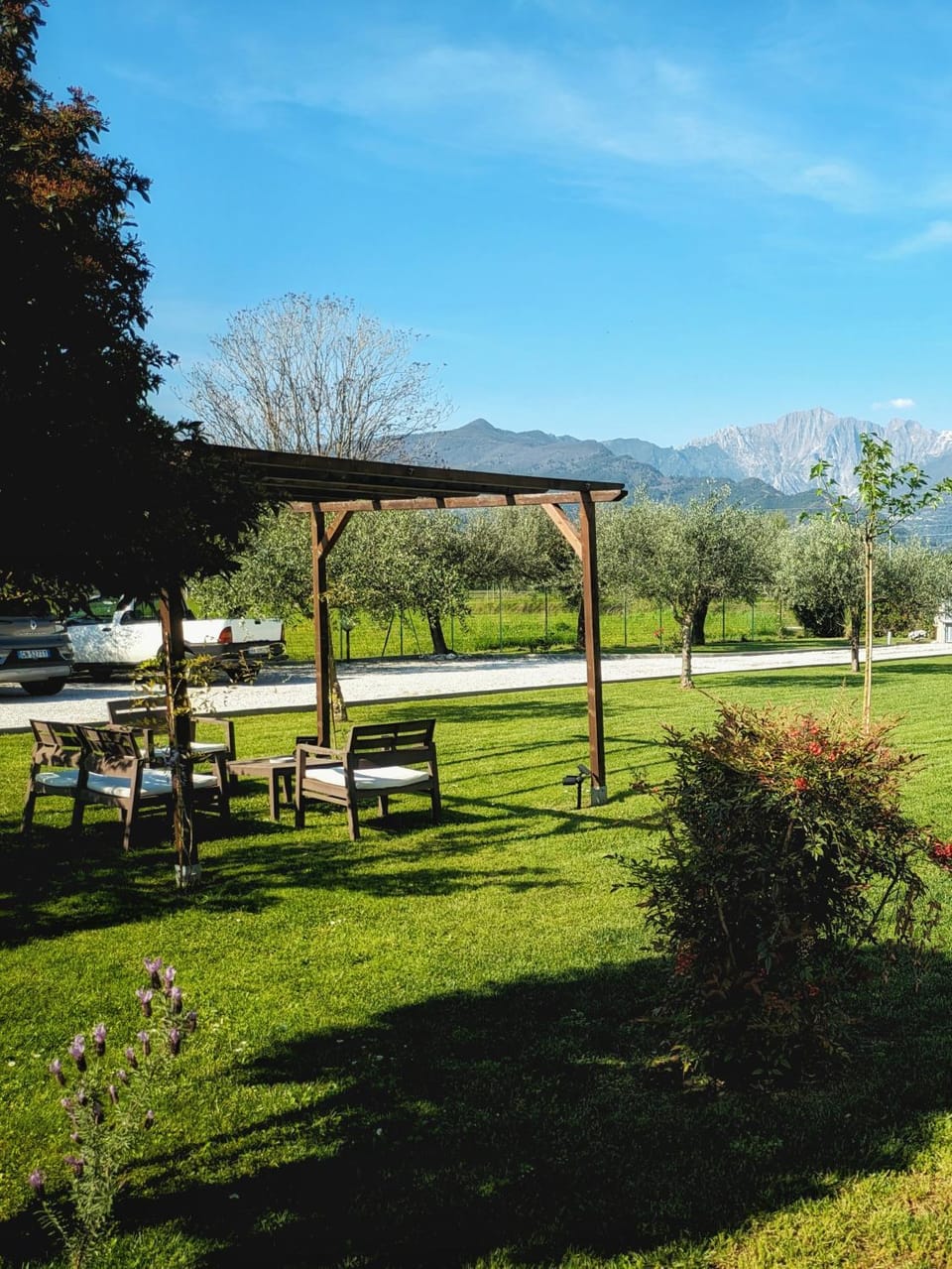 Day, Garden, Garden, Garden view, Mountain view