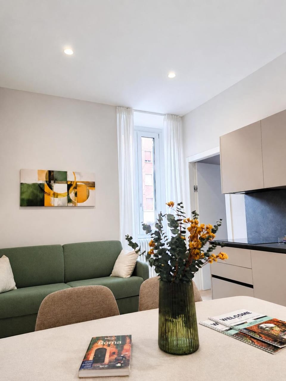 Kitchen or kitchenette, Seating area, furniture, stove, kitchen