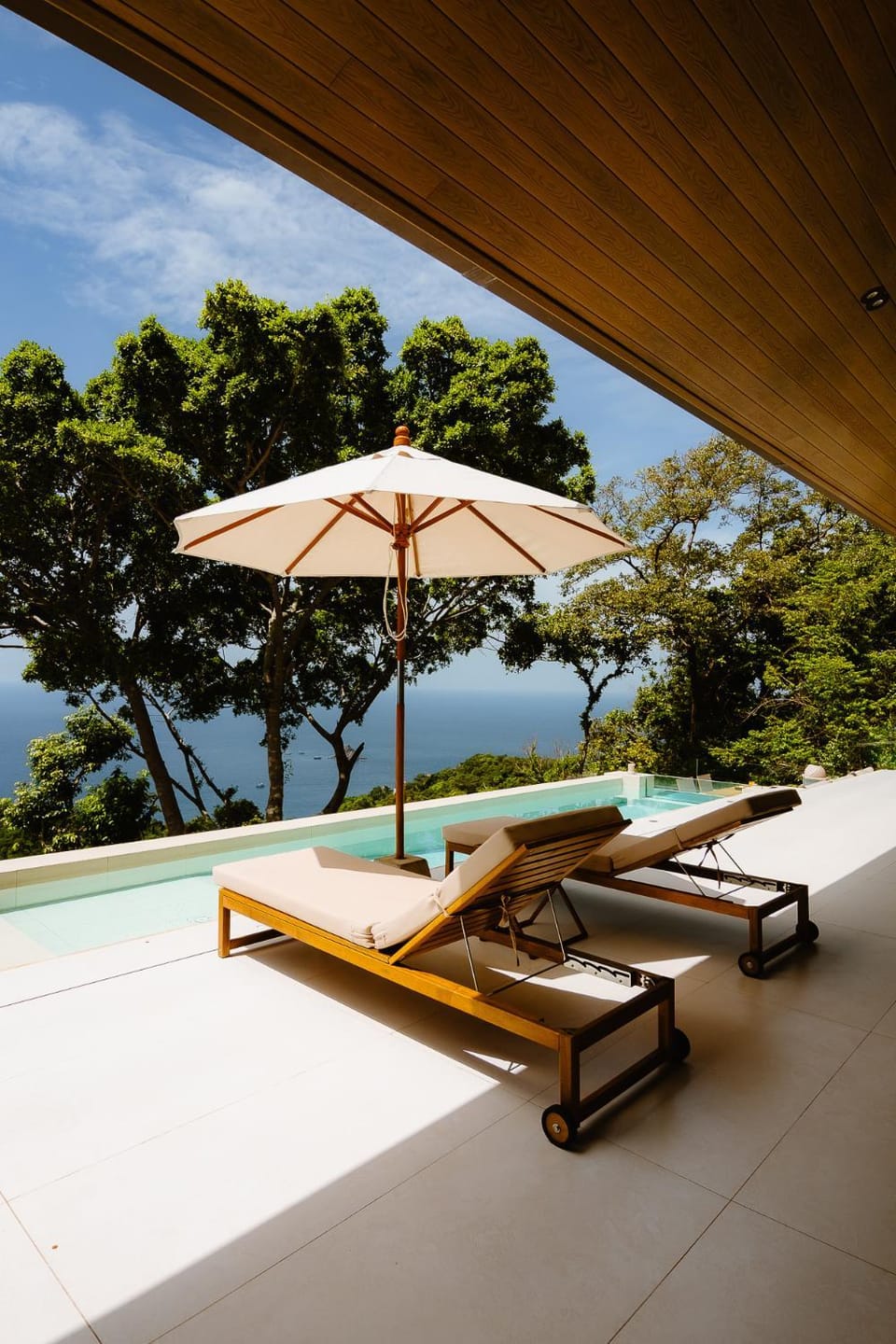 Natural landscape, Sea view, sunbed