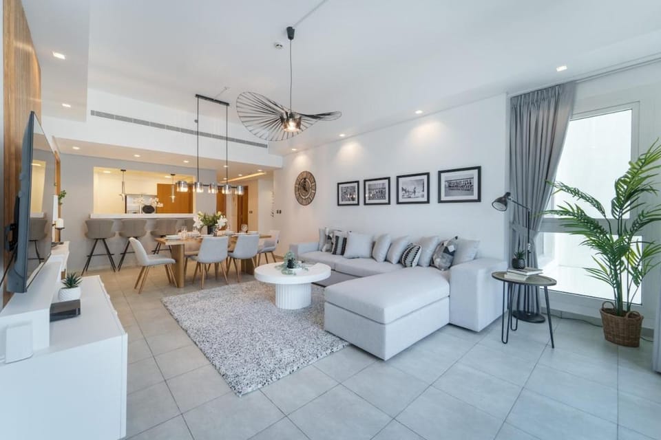 StayShort - Stylish Relaxing 3-Bedroom Apartment Perfect for Family in Palm Jumeirah Apartment in Dubai
