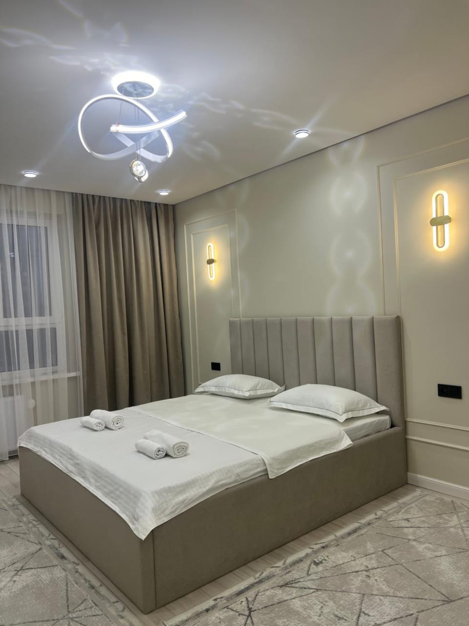 Элитные апартаменты в ЖК Tumar Apartment от BI Group, комфорт и стиль в самом сердце Шымкента Apartment in Kazakhstan