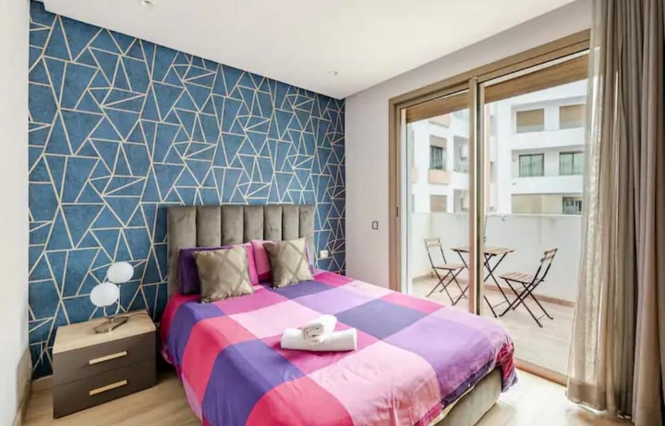Sunshine sea view studio Apartment in Casablanca