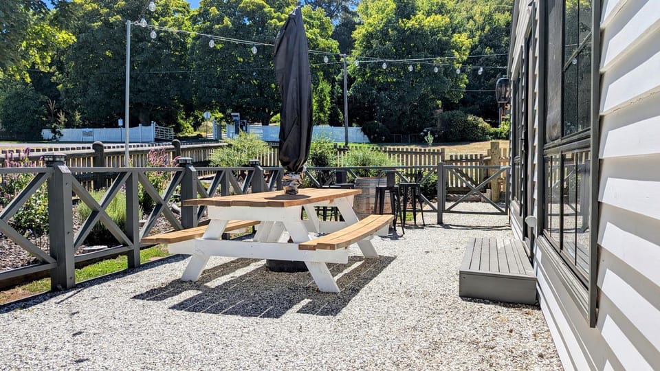 Patio, Garden view