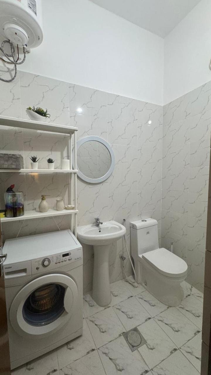 Bathroom, washing machine