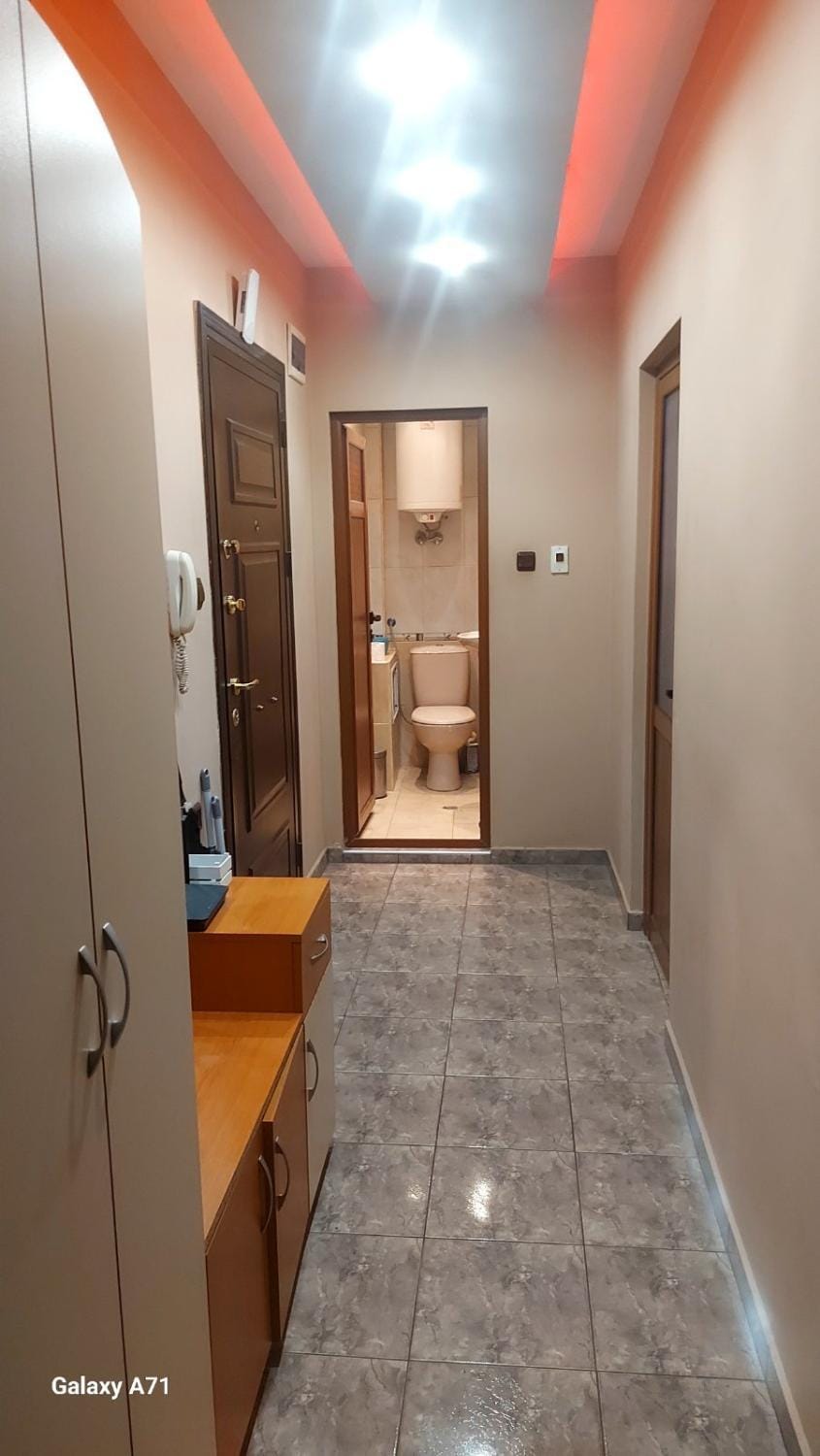 Toilet, wardrobe