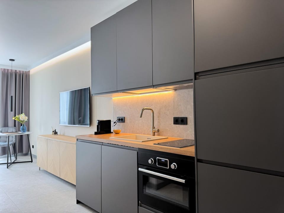 Kitchen or kitchenette, kitchen