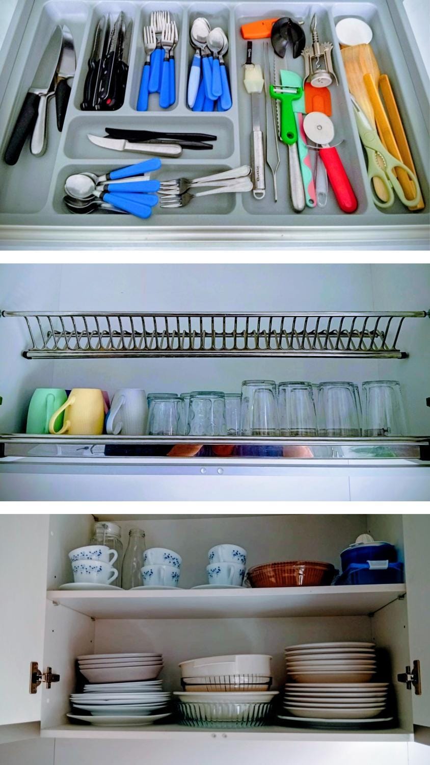 Kitchen or kitchenette, Food and drinks
