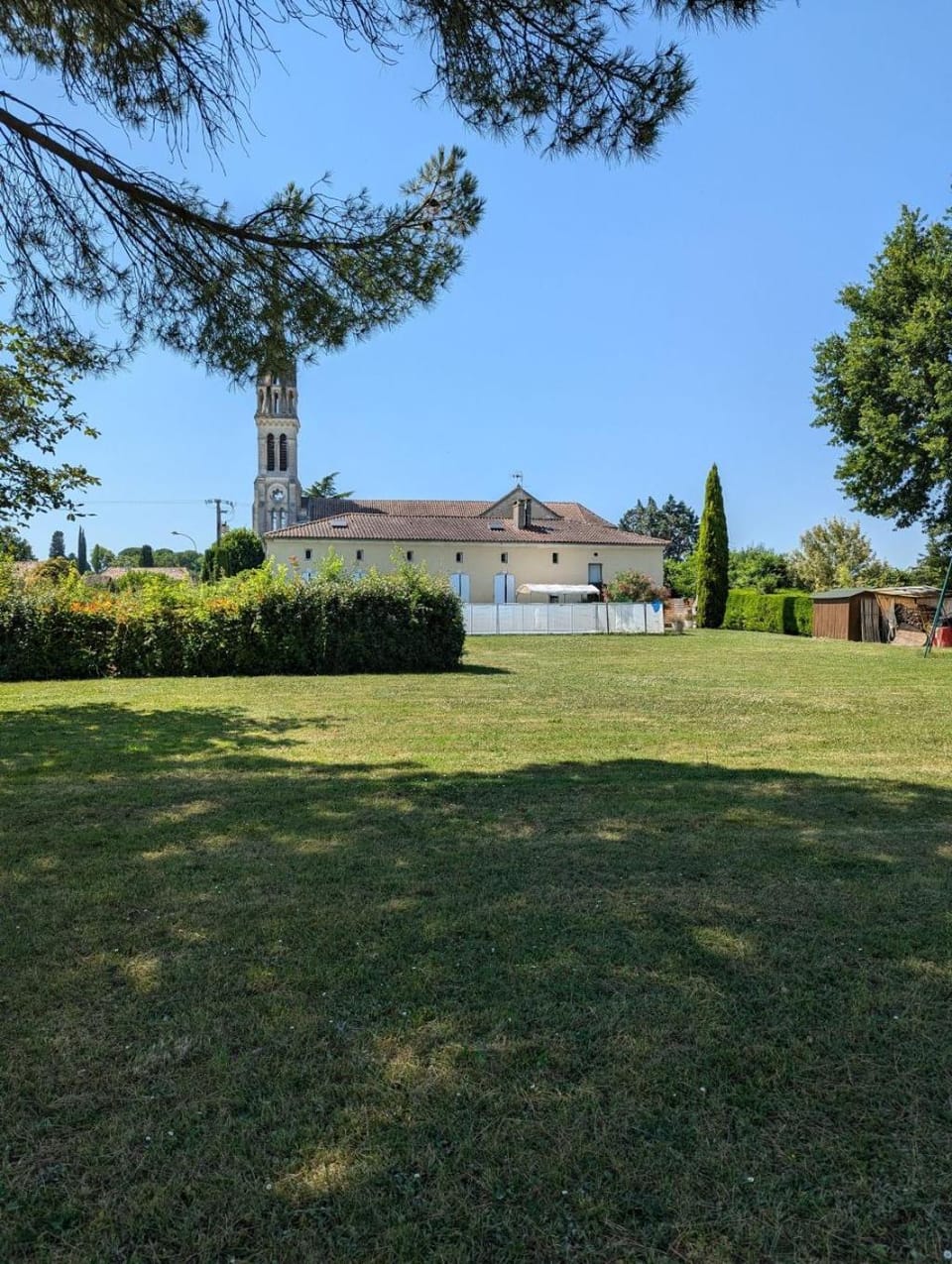 Property building, Garden
