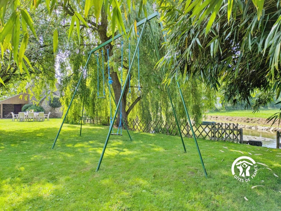 Natural landscape, Children play ground, Garden, Garden view