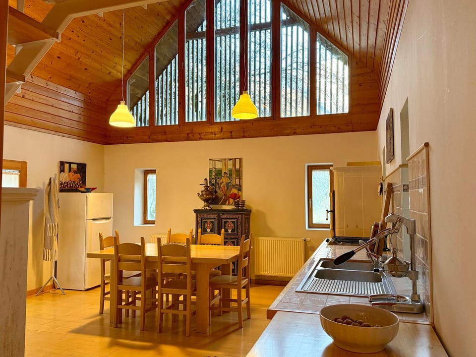 Kitchen or kitchenette, Dining area