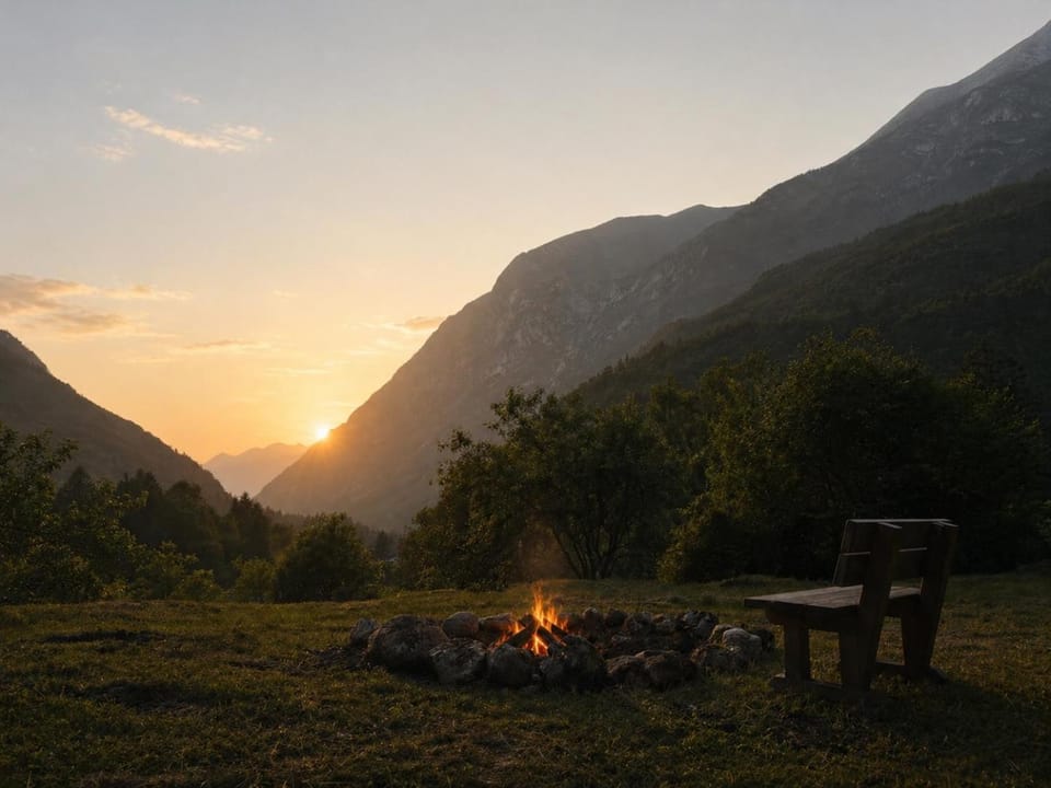 Natural landscape, Mountain view