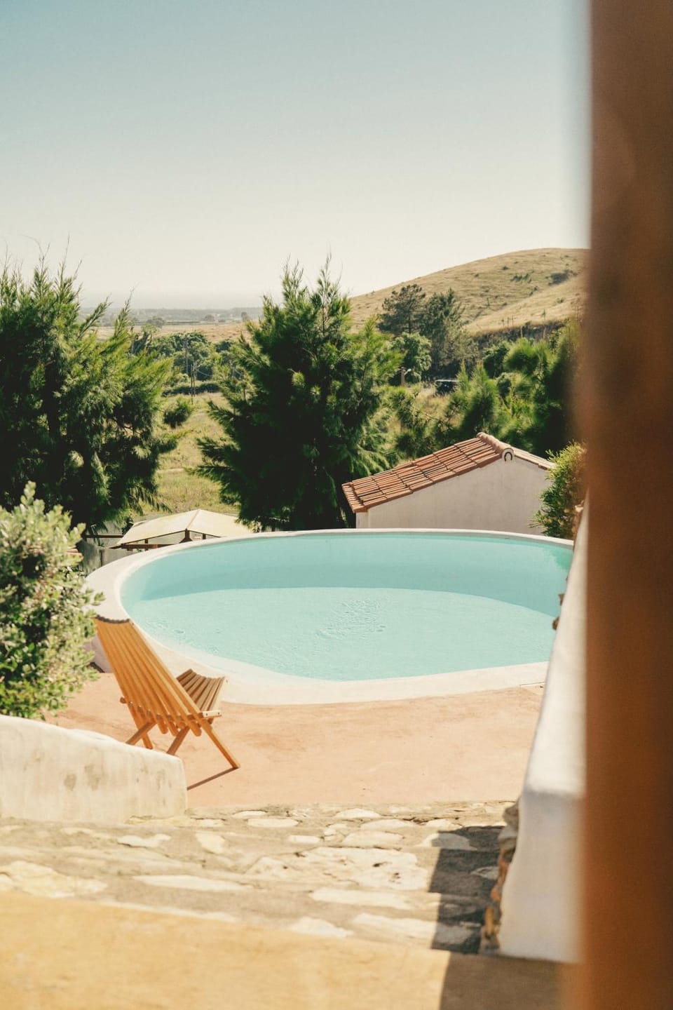 Day, Natural landscape, Hot Tub, Pool view, Swimming pool, sunbed