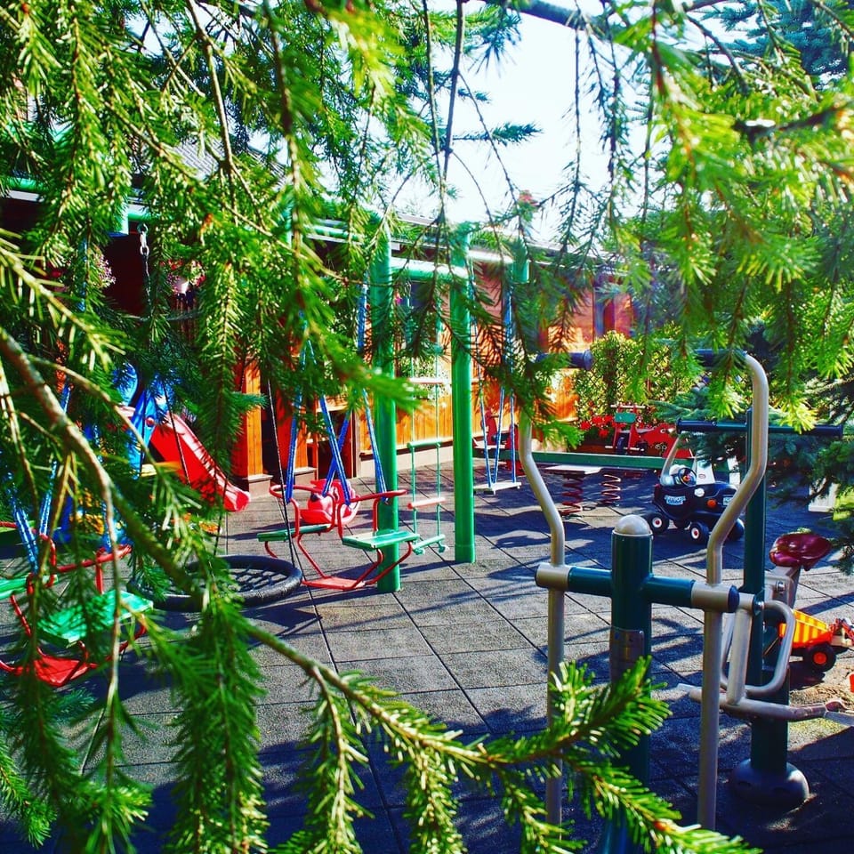 Children play ground, Garden view