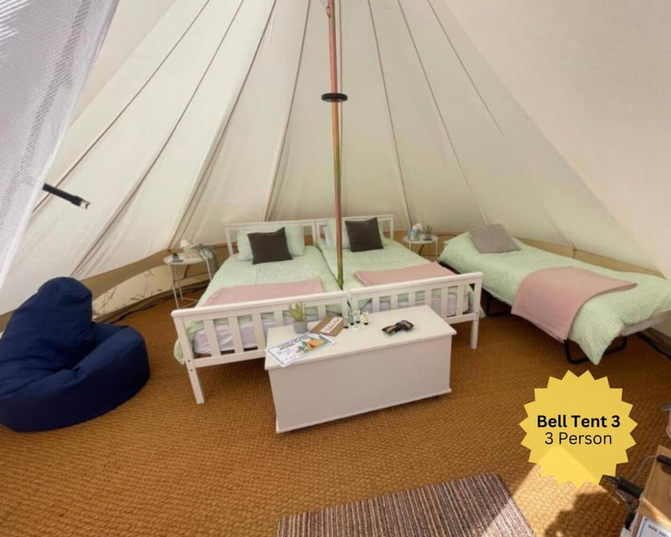 Spring Lakes Bell Tents Luxury tent in England