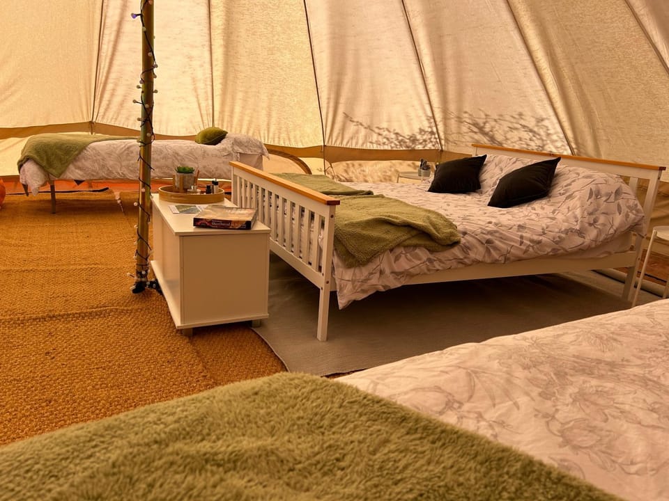 Spring Lakes Bell Tents Luxury tent in England