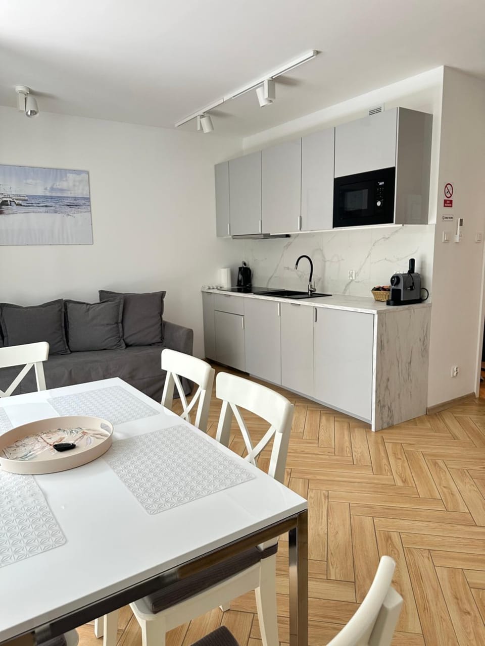 Sosnowy Nadmorski Zakątek blisko plaży z parkingiem Apartment in Pomeranian Voivodeship