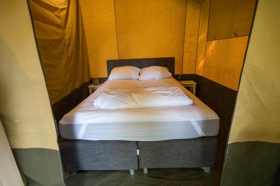 Luxe 5 persoons safaritent Luxury tent in Callantsoog