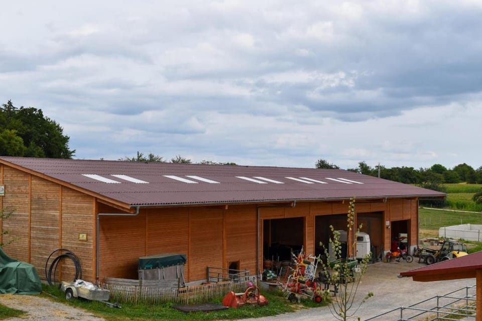 Ferienwohnung auf Aussiedlerhof mit Pferdepension Apartment in Gaienhofen