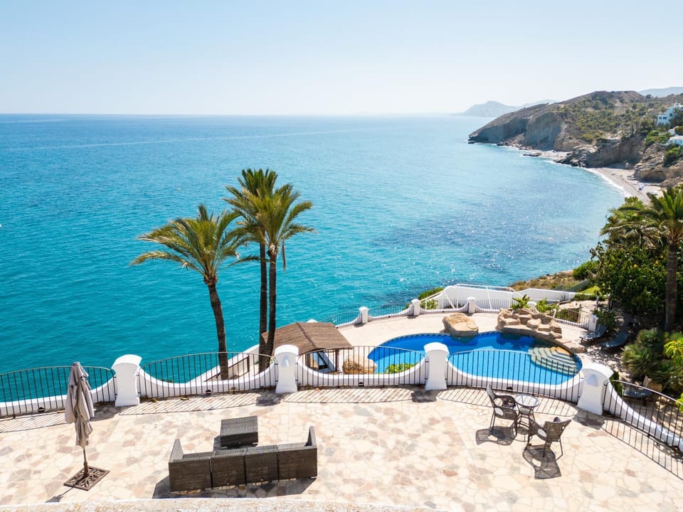 Natural landscape, Mountain view, Pool view, Sea view