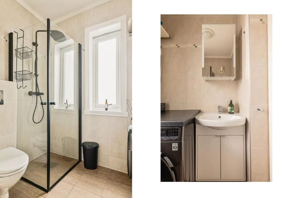 DINBNB Apartment l Skansen funhouse - 400m to Bryggen Gym & Parking House in Bergen