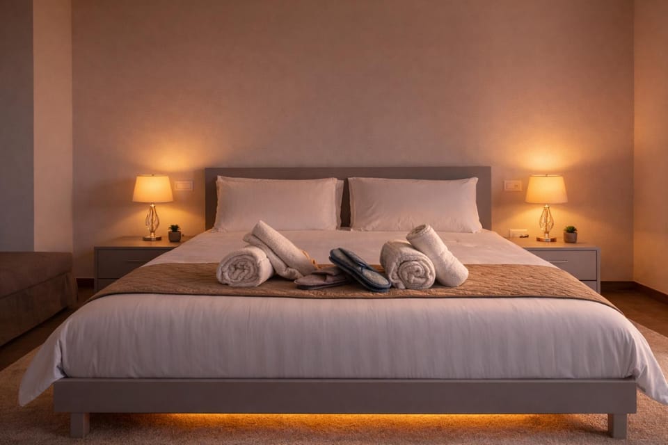 Bed, Sunset