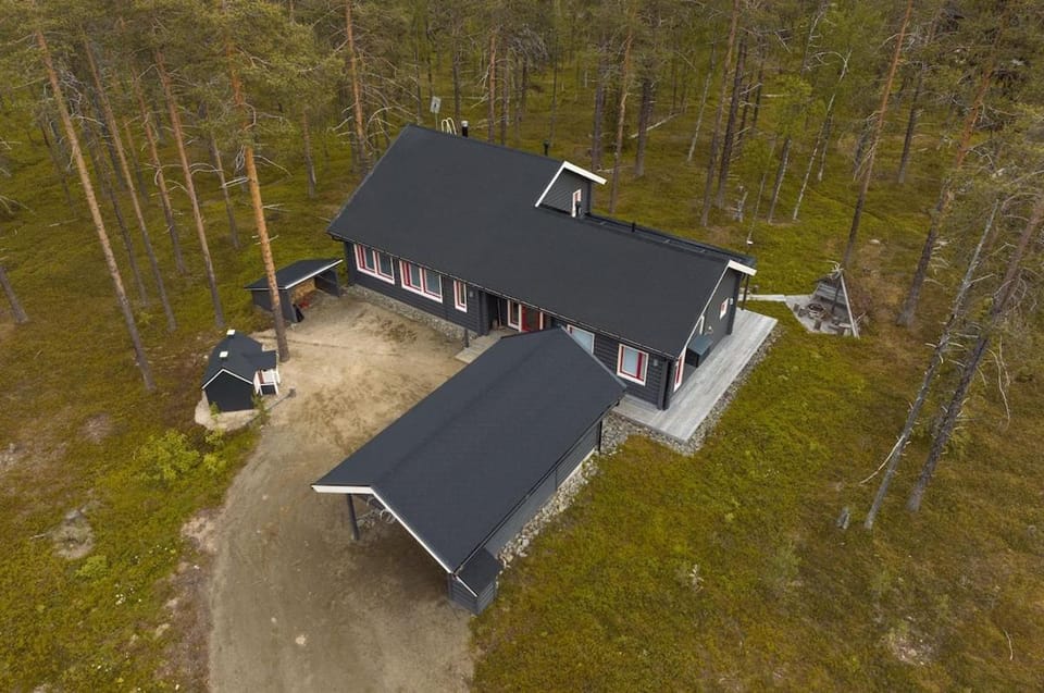 Property building, Natural landscape, Bird's eye view