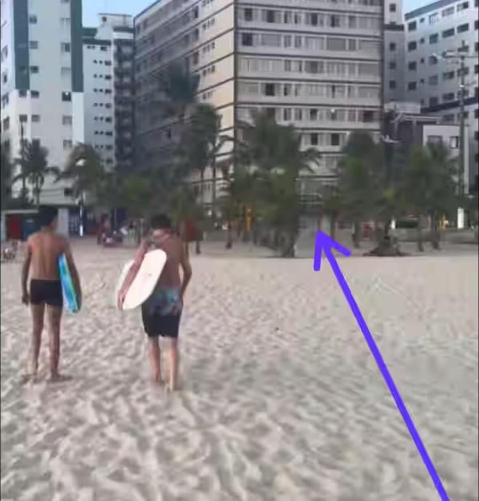 Praia Grande Frente Mar Apartment in State of São Paulo