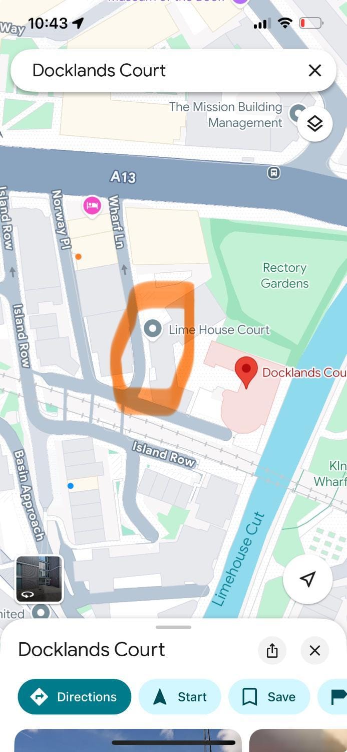 Limehouse Marina, London large 2 bed Apartment in London