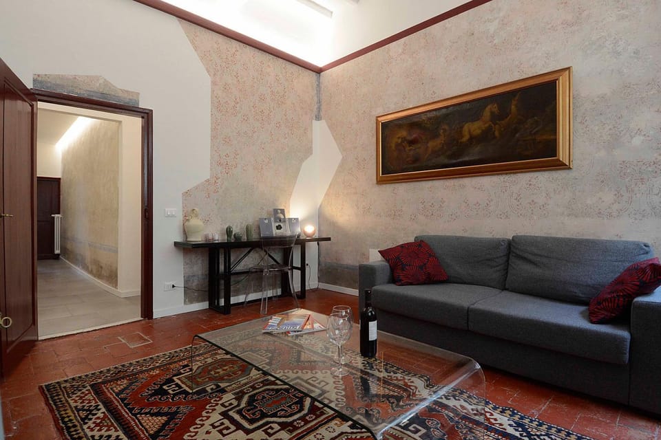 Living room, Seating area, air conditioner