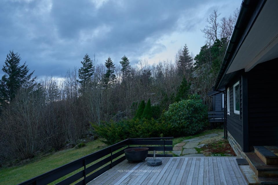 Property building, Garden view