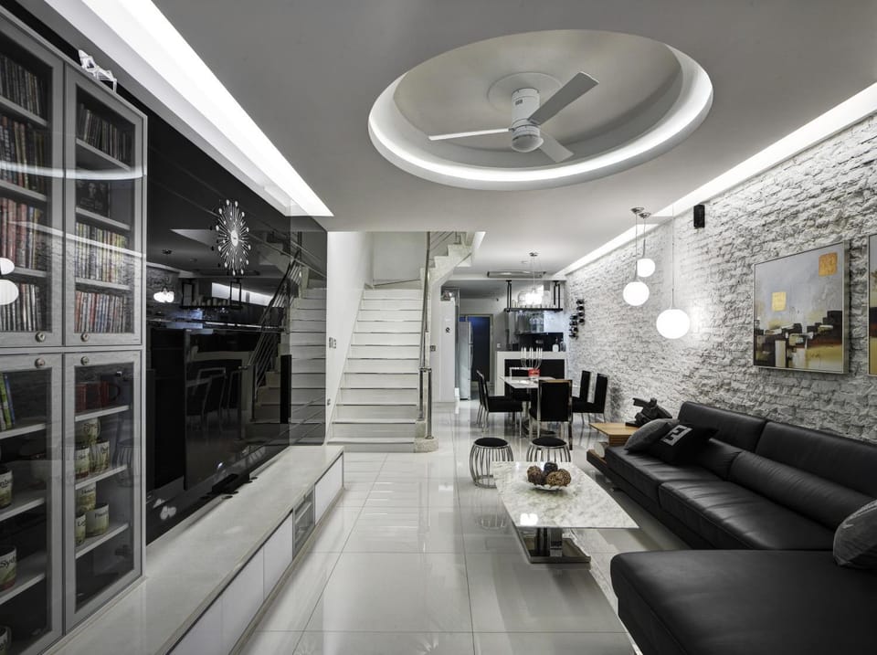 Property building, Restaurant/places to eat, Living room