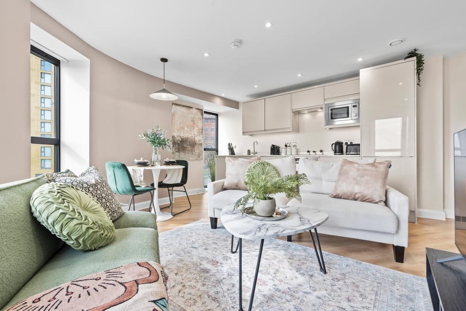 One Bed Apartment - Central Stay - Modern Comfort Apartment in Leeds