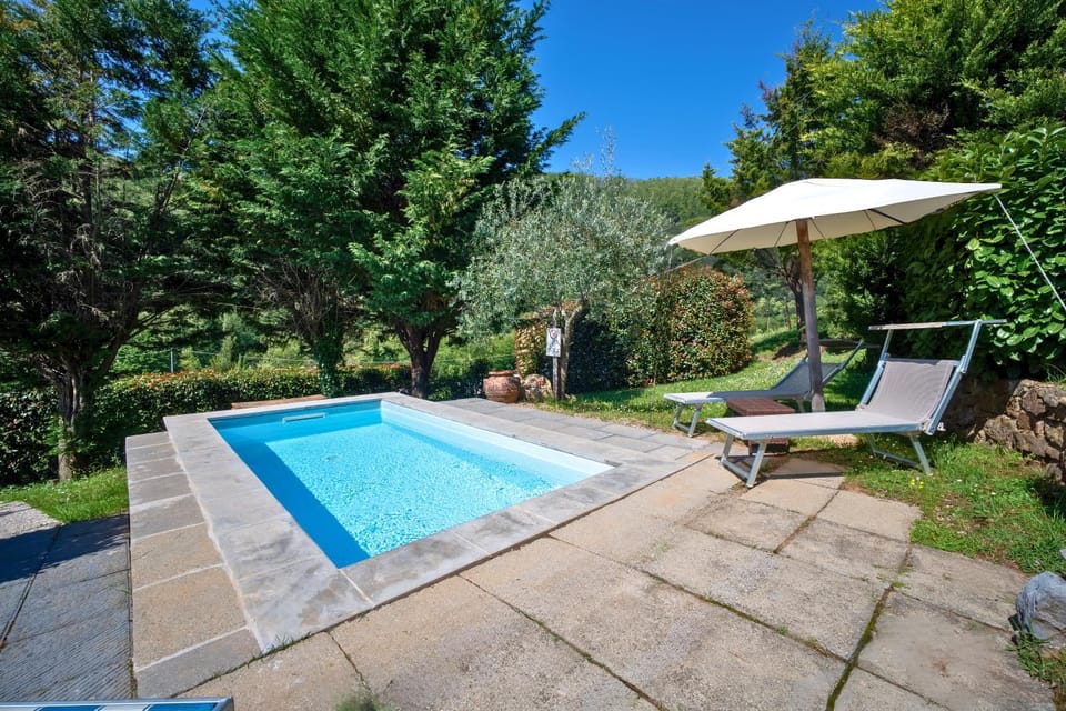 Natural landscape, Pool view, Swimming pool