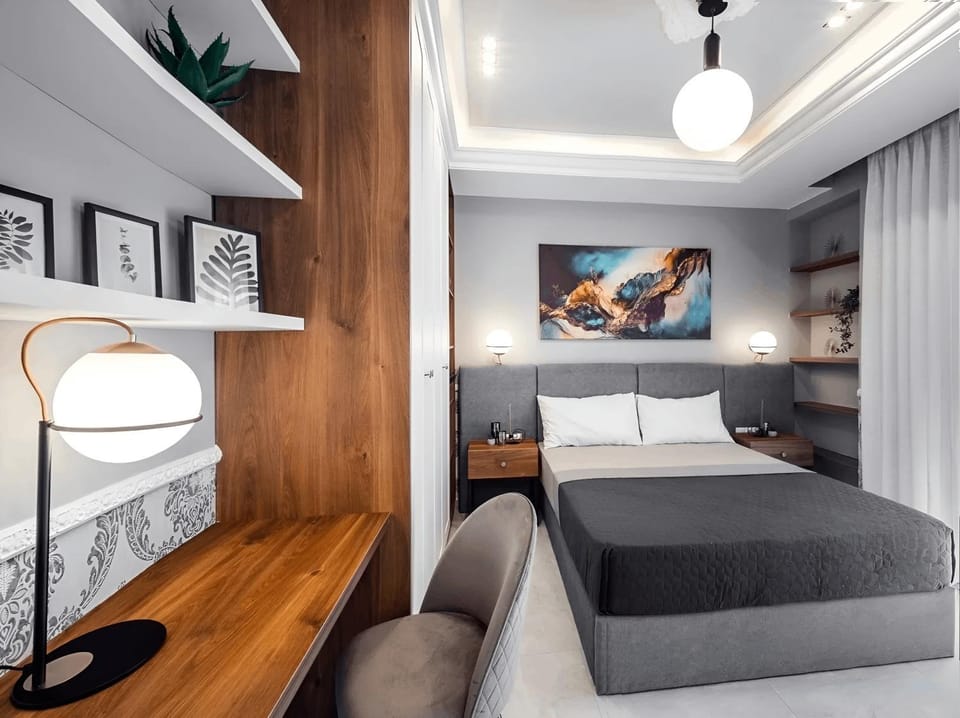 Bed, Bedroom