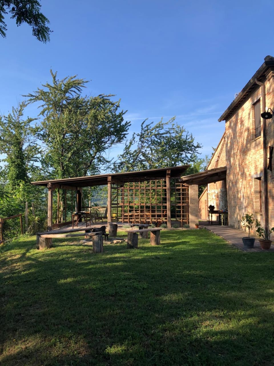 Property building, Spring, Natural landscape, Garden