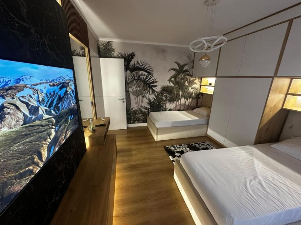 Bed, Bedroom, wardrobe